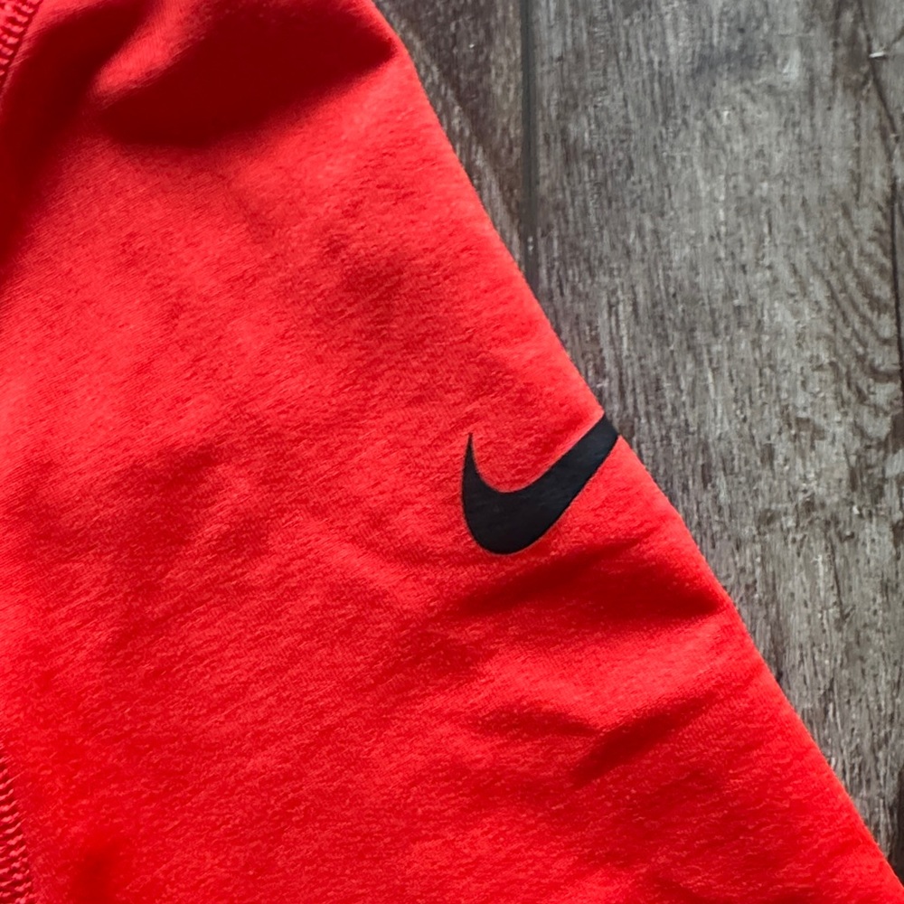 Nike Red Quarter-Zip Pullover S - Picture 3 of 4